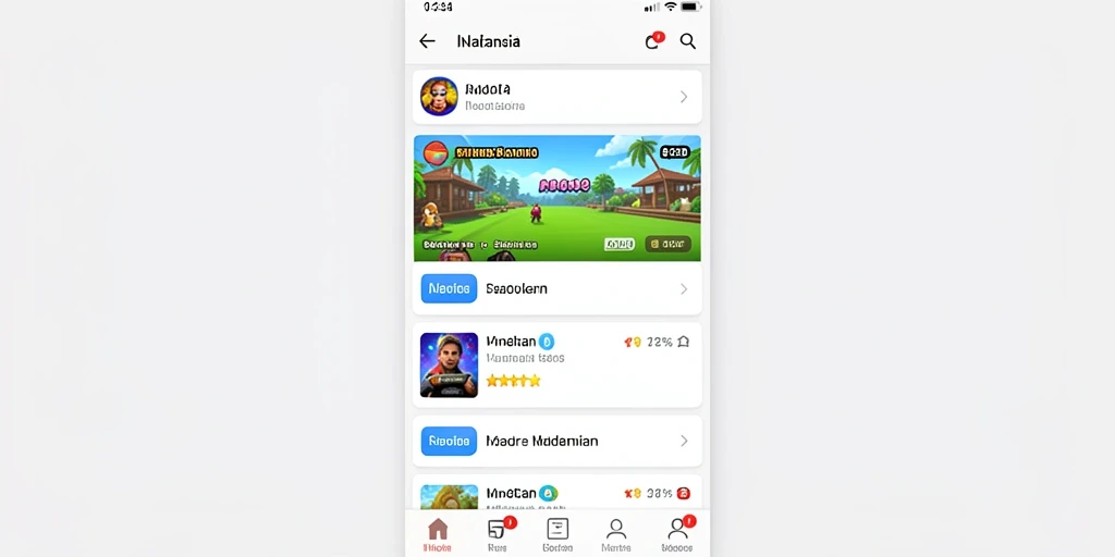 sm605 - Screenshot menunjukkan pemandangan indah dalam game.